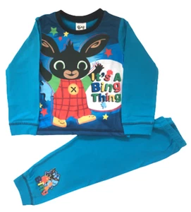 BING Jungen Schlafanzug, langer Schlafanzug, Figur 3/4, 4/5 Jahre kleinere Mängel - Bild 1 von 4
