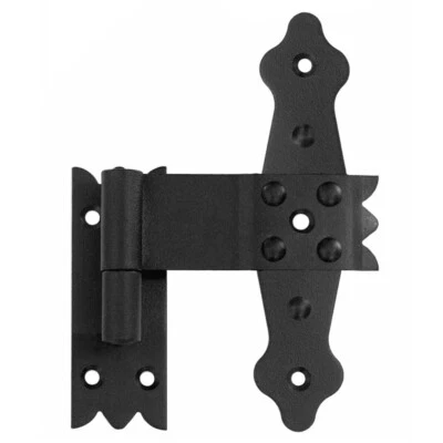 KEYMET Kreuzbänder 155 Kreuzband Mittelband TürbandTor-Mittelband mit Kloben Schwarz P