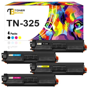 4 XXL TONER Compatible with BROTHER TN-325 DCP-9055CDN 9270CDN HL-4140CN - Bild 1 von 12