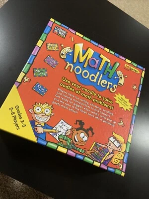 Math Noodlers Math Games Learning Well Games Grades 2-3 Math Skills Complete! - Image 1 of 2