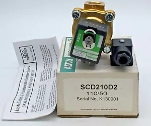 ASCO SCD210D2 Solenoid Valve 1/2" BSP 110V50Hz 16 ORF 2 Port - Picture 1 of 10