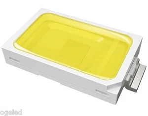 100 Stk.0,5W superhelle highpower smd plcc2  5730 LEDs purewhite ,55Lm, HP - Bild 1 von 2