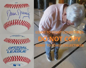 Dave Dravecky San Francisco Giants signed autographed baseball COA exact proof - Picture 1 of 2