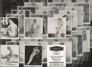 CARRERAS-FULL SET- FILM AND STAGE BEAUTIES 1939 (LF54 CARDS) EXCELLENT