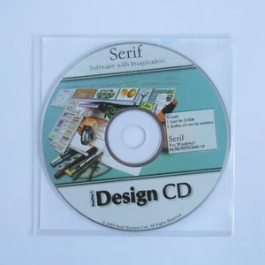 Serif DrawPlus 7 "Design CD" CD-ROM Software Disc - Photo 1/1