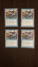 Thunder Wall X4 ICE AGE Uncommon Magic The Gathering MTG Vintage 1995 Playset