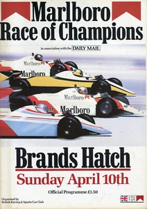 Race of Champions Brands Hatch 10th April 1983 race programme - Picture 1 of 1