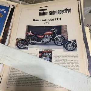 1976 KAWASAKI 900 LTD ARTICLE - Bild 1 von 1
