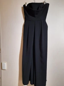 C/MEO COLLECTIVE STREPLEES JUMPSUIT BLACK MIDIUM - Picture 1 of 8