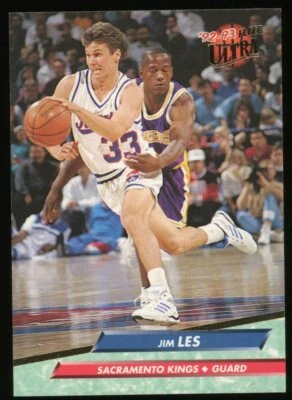 1992-93 Fleer Ultra Jim Les Card #350 - Image 1 of 2