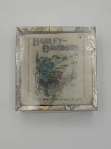 Harley Davisdson Set Of 4 Coasters Set NIB - Picture 1 of 5