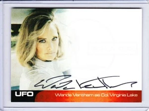 UFO Autogramm Sammelkarte Wanda Ventham als Col Virginia Lake WV1 - Bild 1 von 2