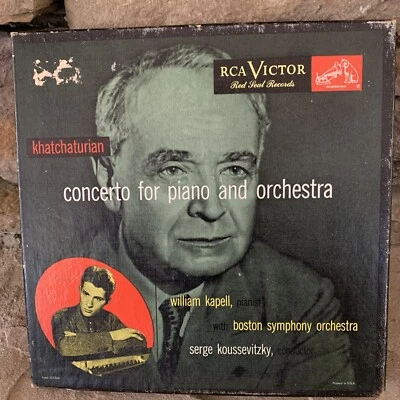  Khatchaturian - Concerto for piano - RCA Red Seal 4x 45 RPM Red Vinyl Box Set - Image 1 of 4