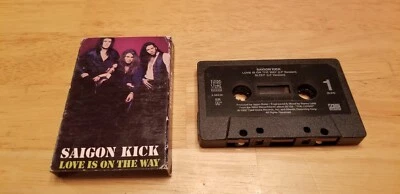 Saigon Kick Love Is On The Way Cassette Single Tested And Working Foto 1 de 2