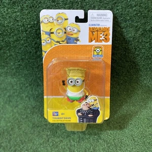 Despicable Me 3 MINION TOURIST DAVE Mini Sammlerstück bewegliche Figur brandneu - Bild 1 von 11