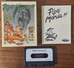 Pipe Mania Amstrad & Spectrum CPC cassette tested working, game and instructions - Photo 1/5