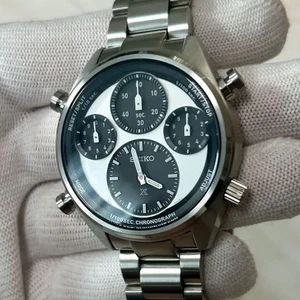 Seiko Prospex SBER001 Chronograph Solaruhr Silber Top Zustand - Bild 1 von 10