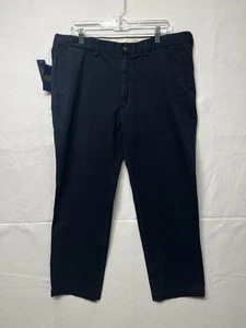 Neu Neu mit Etikett RLPL Polo Ralph Lauren klassische Passform vorne fließend Flieger marineblaue Chinohose 36 x 30 - Bild 1 von 10