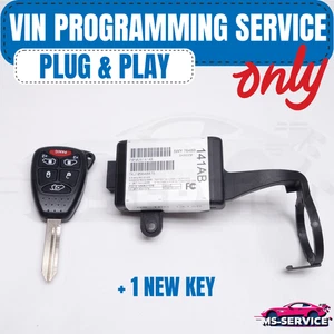 ⛑ VIN PROGRAMMED PLUG & PLAY IMMOBILIZER GRAND CARAVAN TOWN & COUNTRY 05026141AB - Picture 1 of 2