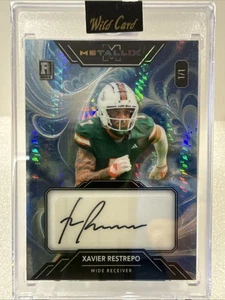2025 Wild Card Metallix - AutoFractal Pulsar AUTO #WMFA-XR Xavier Restrepo 1/1 - Picture 1 of 2