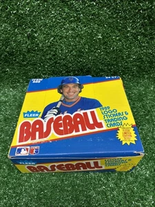 1989 Fleer Baseball Cello Box 24 Sealed Cello Packs Ripken Error Griffey RC RARE - Picture 1 of 8