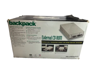 microsolutions 166550 Rucksack externe CD-ROM Parallelport 8X - NEU OPEN BOX - Bild 1 von 15