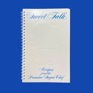 1983 Domino Sugar Chef Sweet Talk Recipes First Printing Vintage Cookbook - Picture 1 of 12