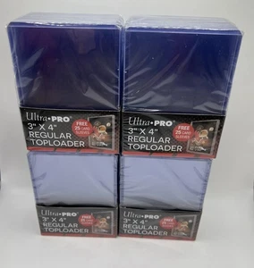 100 x Ultra Pro CLEAR TOPLOADER protezione rigida TOPLOADERS TOP LOADERS - Foto 1 di 2