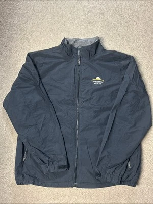 L.L Bean Bomber Jacket Mens Large Vintage Warm Up Fleece Lined Coat Black (A) - Image 1 of 4