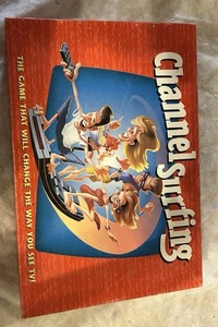 Channel Surfing TV Vintage Board Game By Milton Bradley 1994 - Picture 1 of 13