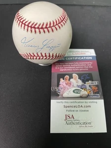 Baseball firmato Karim Garcia autografato OMLB Bud Selig JSA COA Yankees - Foto 1 di 6