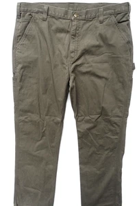 Carhartt ~ NEU!!~BRAUN BAUMWOLLE HERREN 40X33 CARPENTER RELAXED HOSE RN# 14806 - Bild 1 von 8