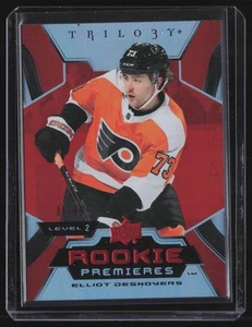 Elliot Desnoyers 2023-24 Trilogy Rookie Premieres Uncommon Red /99 #191 - Picture 1 of 2