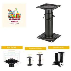 Seat Base for Boat Seat,  Boat Seat Pedestal - Ideal for Boating and Fishing ... - Picture 1 of 8