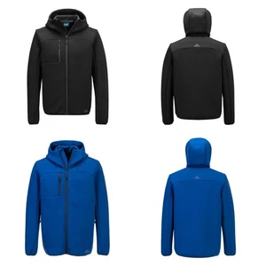 Portwest KX372 KX3 Sport Zip Hooded Sweater Moisture Wicking Fabric Fleece - Picture 1 of 7