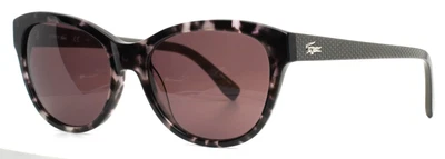 Gafas de sol LACOSTE L785S 035 gris Habana para mujer semi ojo de gato 55-17-140 A Foto 1 de 4