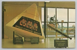 Apollo Command Module in Kennedy Space Center Florida c1960s Postcard - Picture 1 of 2