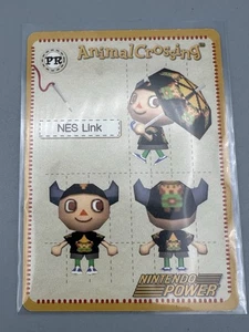 Nintendo Animal Crossing Game E-Reader NES Link Design Card Promo 2002 NM - Picture 1 of 2