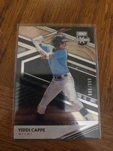 Yiddi Cappe 2020 Elite Extra Edition #99 SP /999 Marlins - Picture 1 of 2