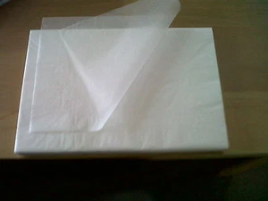 10" x 15" Sheets of Waxed Tissue Paper/Bags & Clips - Picture 1 of 1