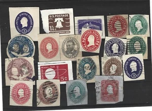 U.S. ENVELOPE STAMPS UNCHECKED USED - Picture 1 of 1