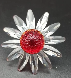SWAROVSKI MARGUERITE ROSSO 1 ANNO RINNOVO REGALO 255806 2000 277299 SCATOLA CHIP - Foto 1 di 11