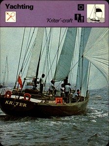 1977-79 Sportscaster Series 38 Multi-Sport Oversize Card #3808 Kriter-Craft