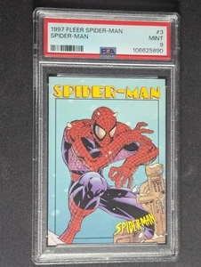 1997 Fleer Marvel Spider-Man '97 99 PSA 9 Mint Spider-Man #3 - Picture 1 of 2