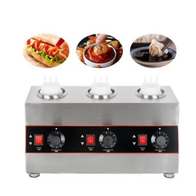 Commercial Electric Cheese Sauce Warmer Hot Chocolate Melter Warming 30℃-85℃ - Image 1 of 4