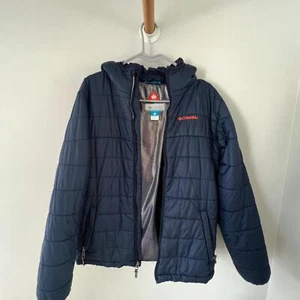 Navy Columbia Puffer Jacket – Size XL | Insulated - Picture 1 of 6