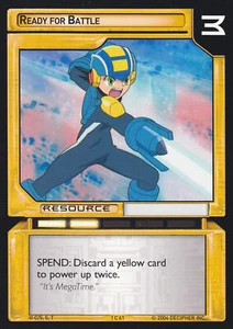 Ready For Battle - Power Up! - MegaMan NT TCG - Imagen 1 de 1