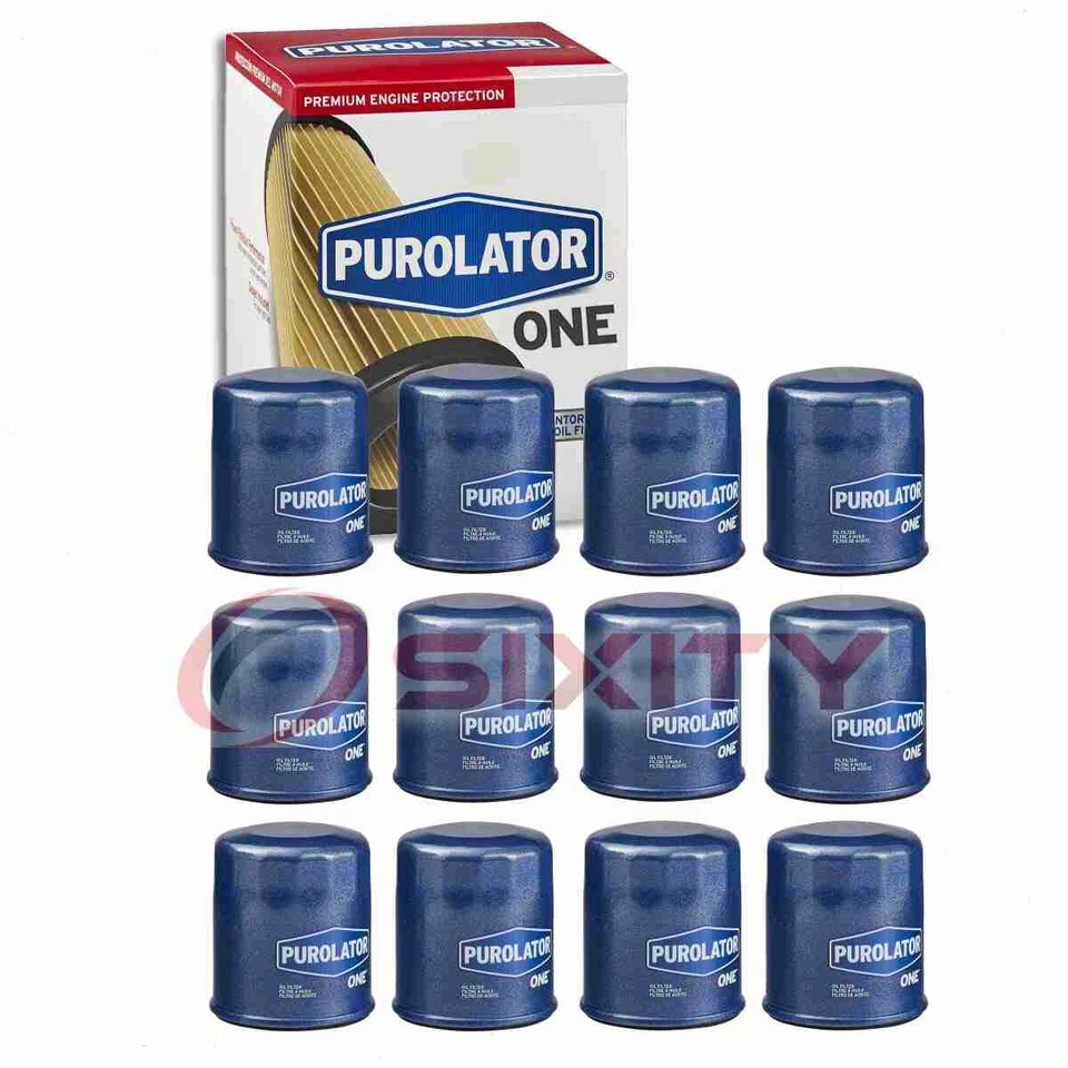 Filtros de aceite de motor PurolatorONE PL14615 12 piezas para lubricante de cambio de aceite lb Foto 1 de 4