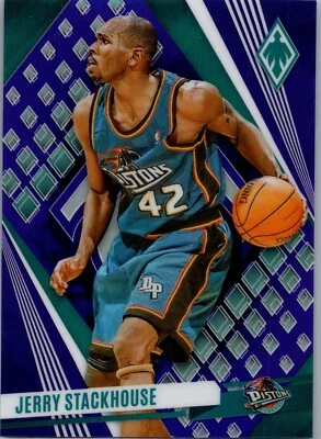 2023-24 Panini Phoenix Jerry Stackhouse #003/150 Teal Purple Refractor No. 98 - Image 1 of 2