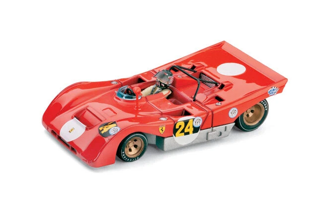 Modellino Auto scala 1:43 Brumm diecast FERRARI 312 PB N24 1000 Km modellismo - Immagine 1 di 1